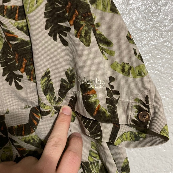 Columbia Palm Tree Large S/S Shirt - Picture 3 of 4